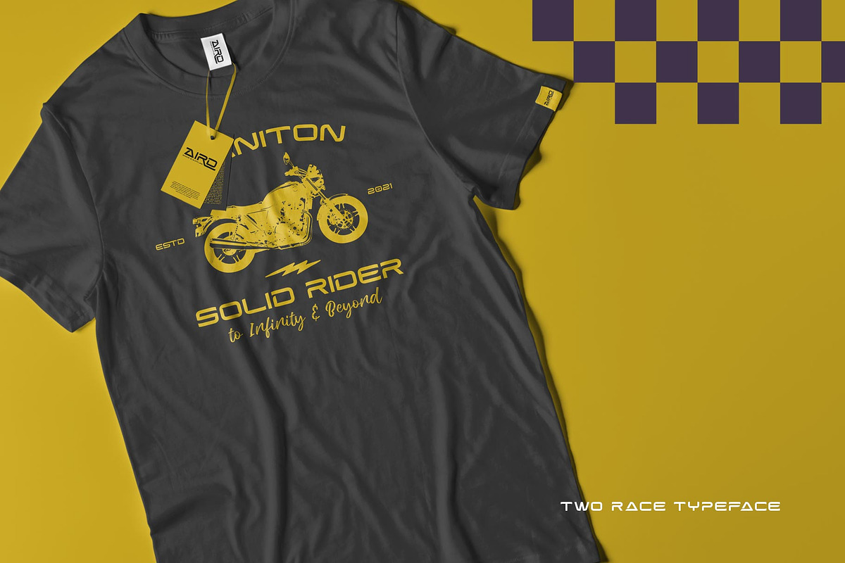 Two Race Typeface, a Sans Serif Font by alit design (Photo 4 of 15)