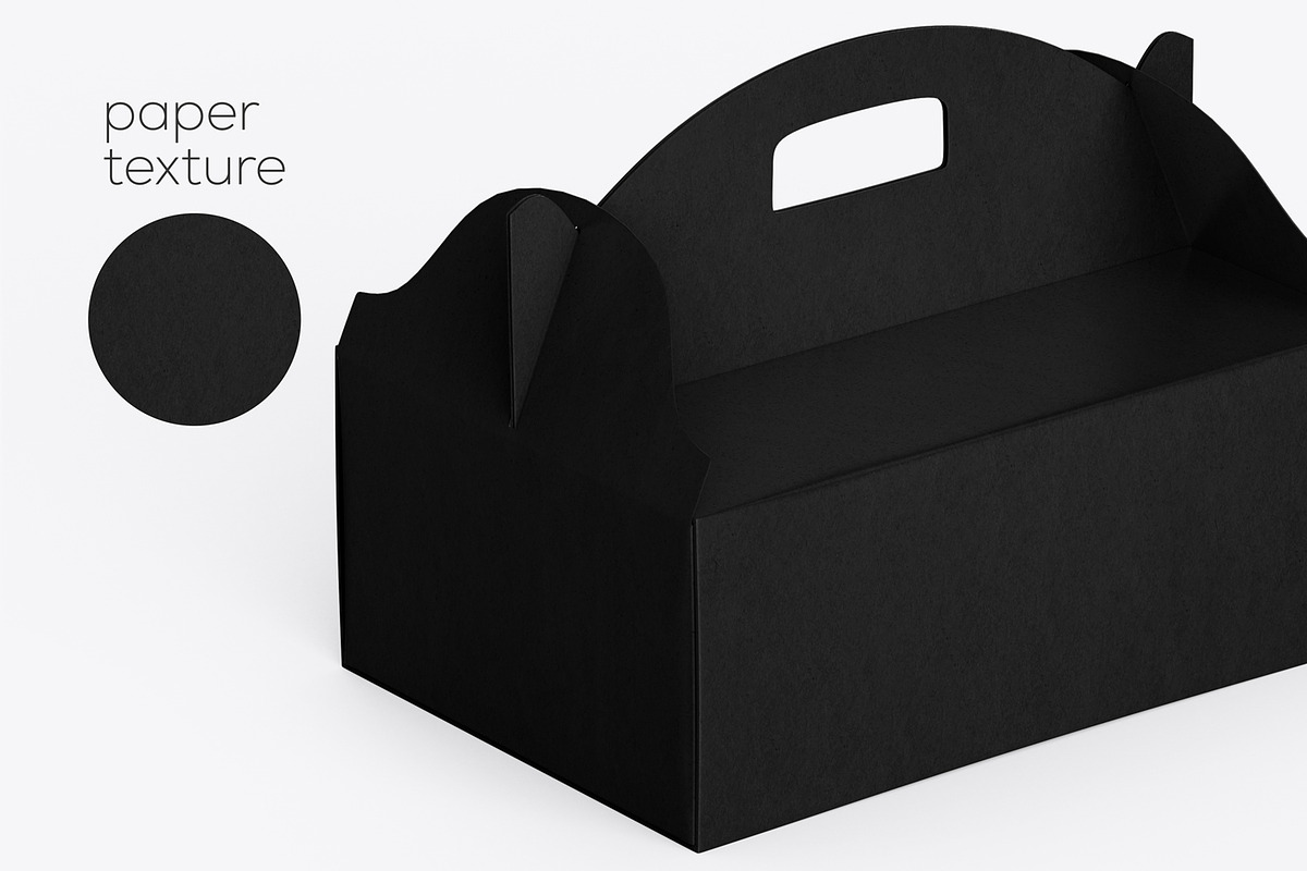 Gable Box Packaging Mockup, a Packaging Mockup by Ram Studio LLC (Photo 7 of 19)