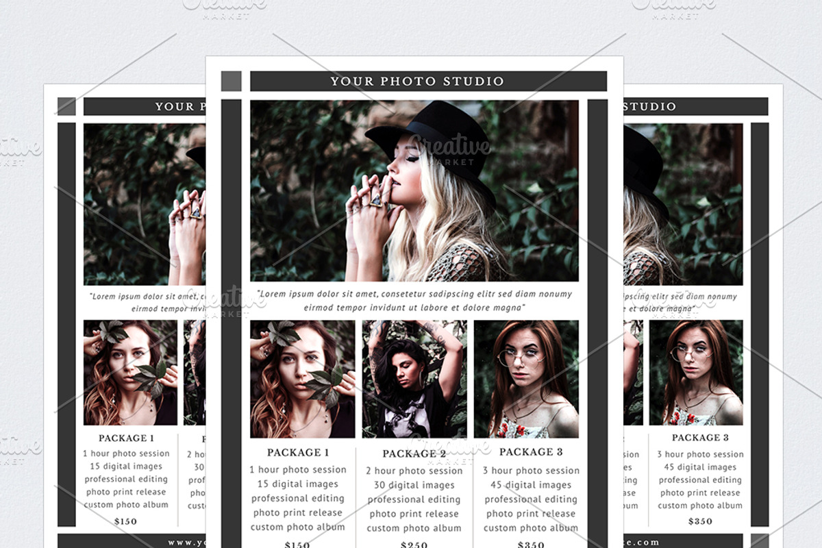 Photography Flyer Template, a Flyer Template by NM-Design-Studio (Photo 1 of 3)