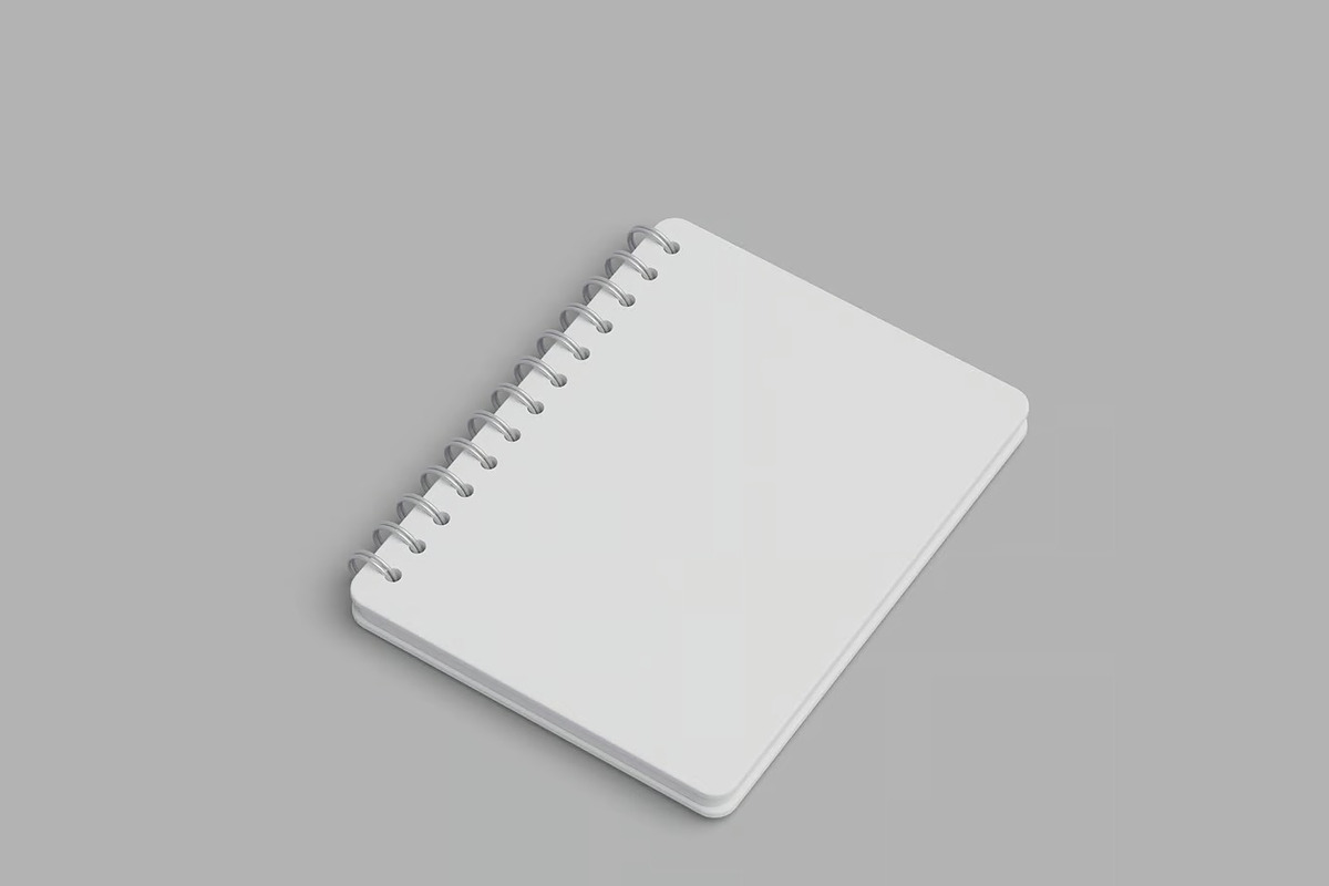 Notepad Mockup, a Books & Magazine Mockup by renderstockmarket (Photo 2 of 4)
