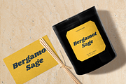 Candle Label Template, a Branding & Logo Template by KnowyourLabel (Thumbnail 4 of 4)