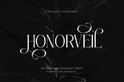 Honorveil - Elegant Serif Font, a Serif Font by Flawless And Co (Thumbnail 1 of 10)