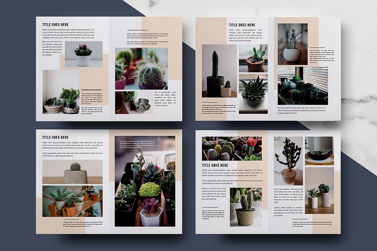 Botanical Brochure / Portfolio, a Brochure Template by Template Shop (Photo 8 of 9)