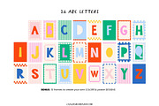 Joyful ABC Poster Prints, a Decorative Illustration by Lisa Jasmin Bauer (Thumbnail 3 of 8)
