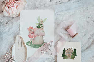 Fairytale Forest Watercolor Creator