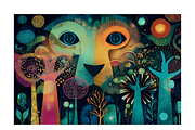 Enod. Enchanted Forest Animal Spirit, an Animal Illustration by milatovar (Thumbnail 19 of 19)