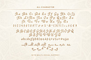 Balkara - Arabic Style Font, a Blackletter Font by Bale Type (Thumbnail 9 of 9)