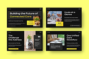 Healthcare Tech & Startup Pitch Deck, a Presentation Template by FIBRINOSÄ (Thumbnail 3 of 7)