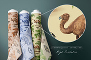 Saharan Oasis Seamless Pattern, a Pattern Graphic by PrintyleStudio (Thumbnail 7 of 16)