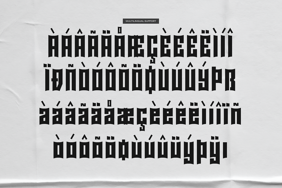 Core Raptor | Display Gothic Font, a Blackletter Font by gracetype_studio (Photo 12 of 12)