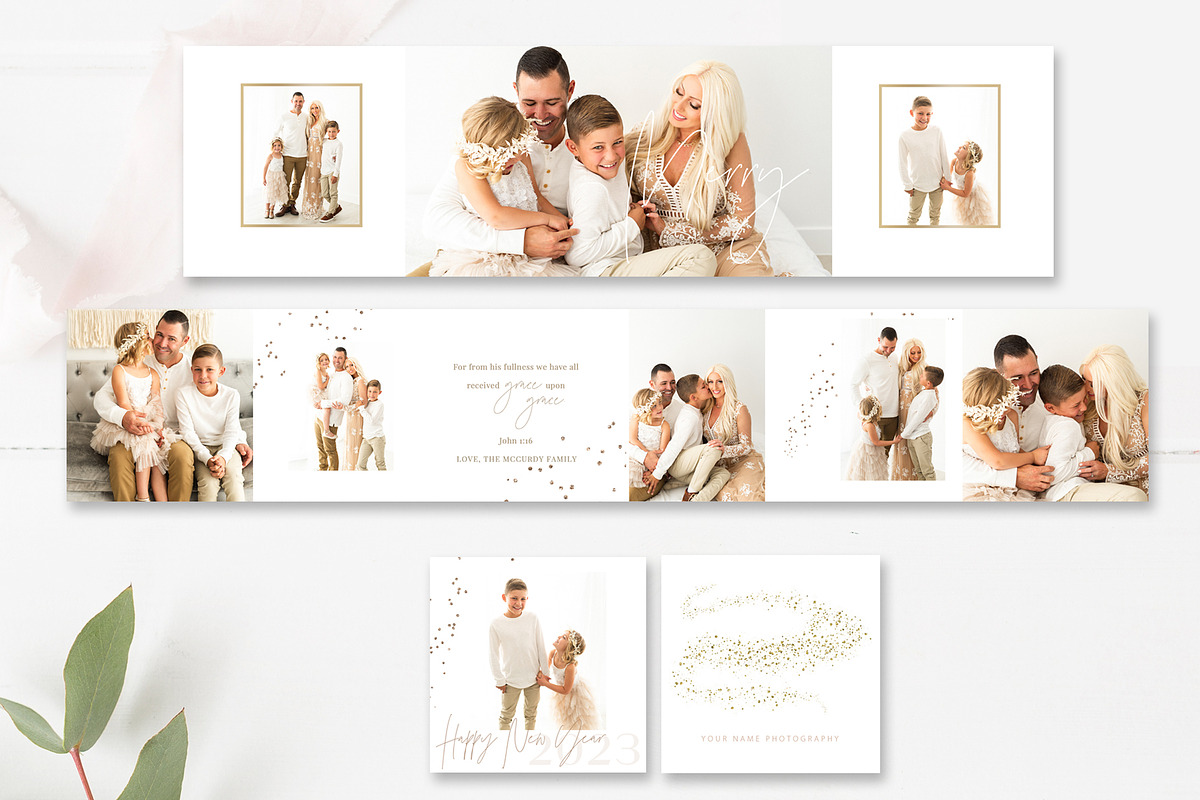 3x3 Mini Album Template PSD, a Card Template by By Stephanie Design (Photo 1 of 3)