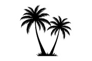 Tropical Palm Tree Silhouette Bundle, an Illustration by Amazin_art (Thumbnail 17 of 21)