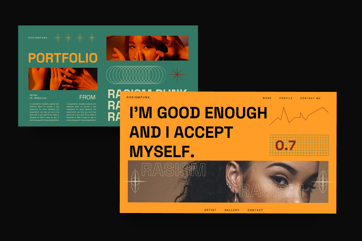 RASISMPUNK - Brand Google Slides, a Presentation Template by Dirtytemp Studio (Photo 4 of 11)