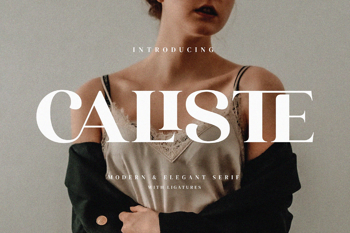 Caliste - Stylish Serif Font, a Serif Font by Aqeel_Art (Photo 1 of 10)