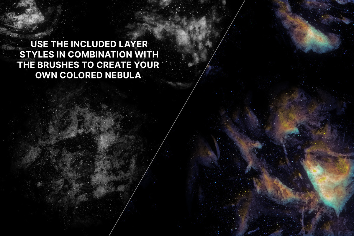 Nebula Star Clusters(Brushes, PNG), a Brush Add-On by xresch (Photo 8 of 9)