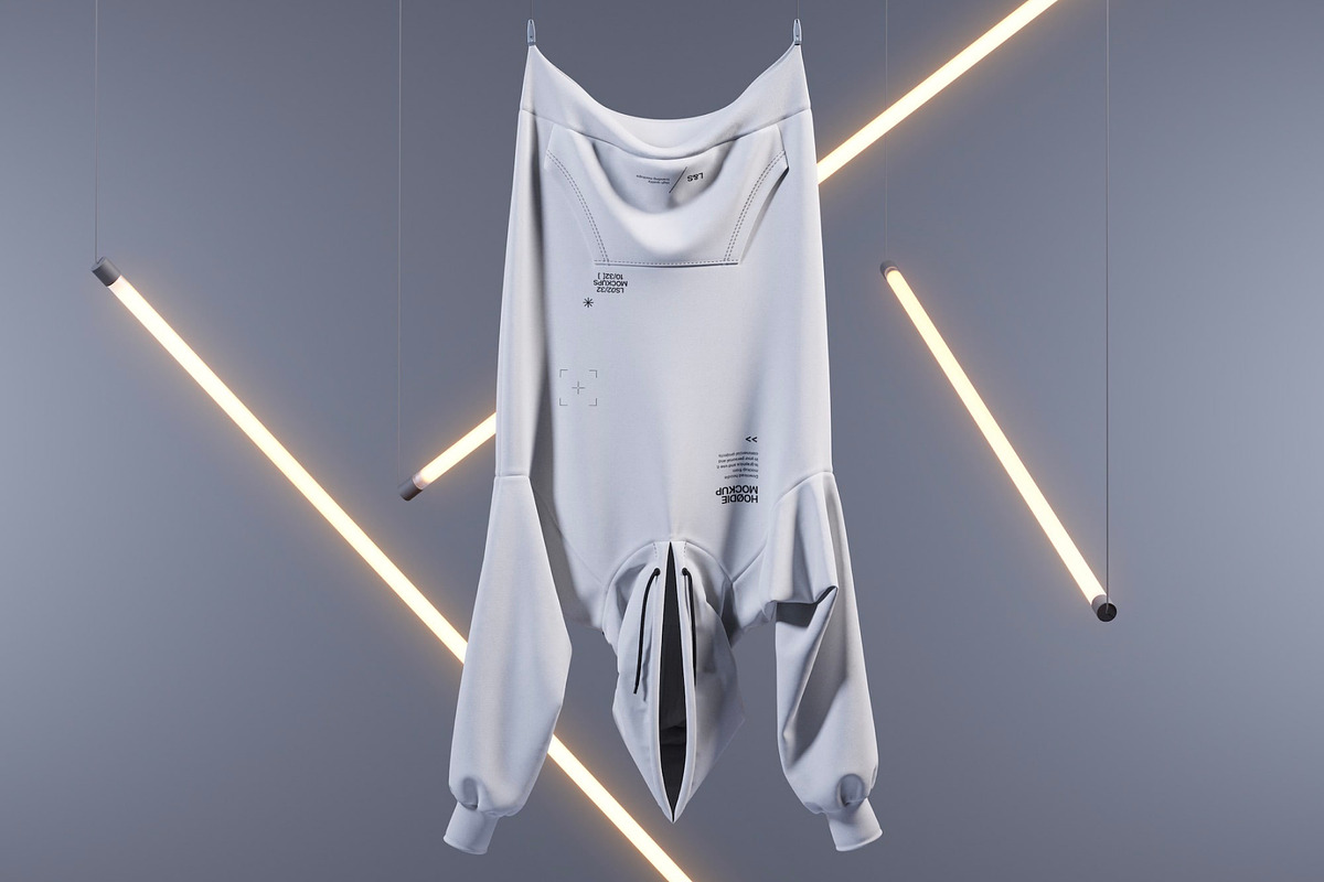 Hoodie and Sweatshirt Mockups, a Hoody Mockup by ls.graphics (Photo 6 of 9)