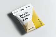 Plastic Pocket Bag Mock-up, a Packaging Mockup by zippypixelstudio (Thumbnail 7 of 8)