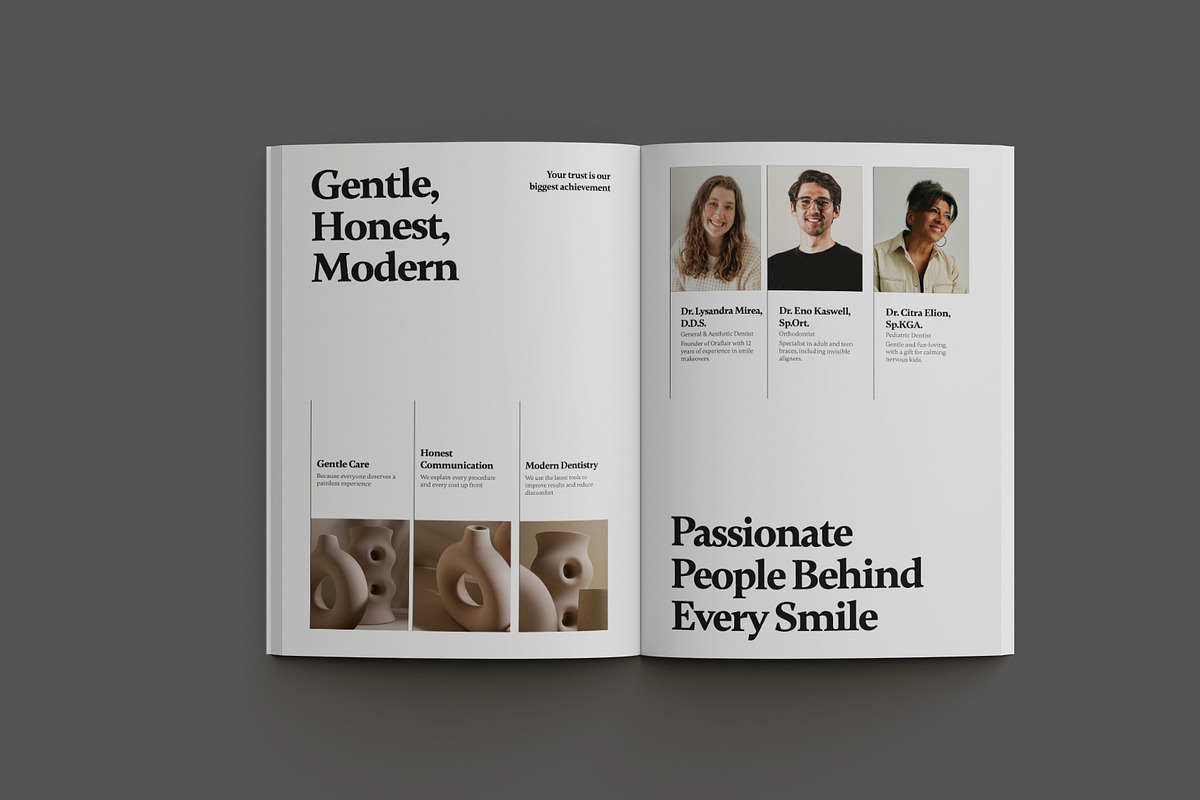 Simple Dental Clinic Brochure preview 4