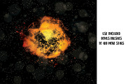 Vector Space Galaxy Set V1, an Object Graphic by Transfuchsian (Thumbnail 4 of 6)