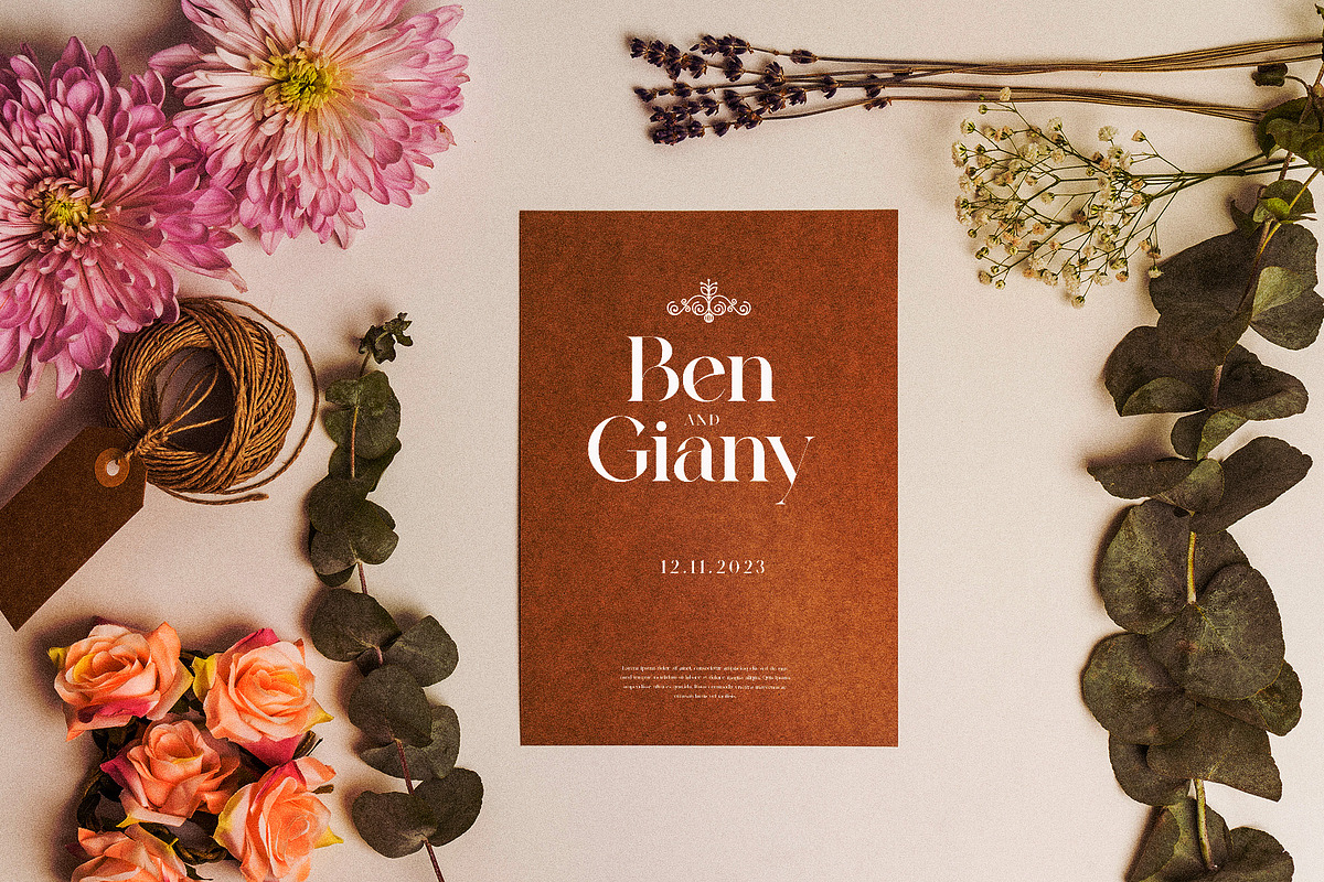 Bagkes Elegant Serif Font Typeface, a Serif Font by Perfectype (Photo 7 of 10)