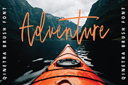 Qinetra Brush, a Handwritten Font by Eltypesstudio (Thumbnail 7 of 11)