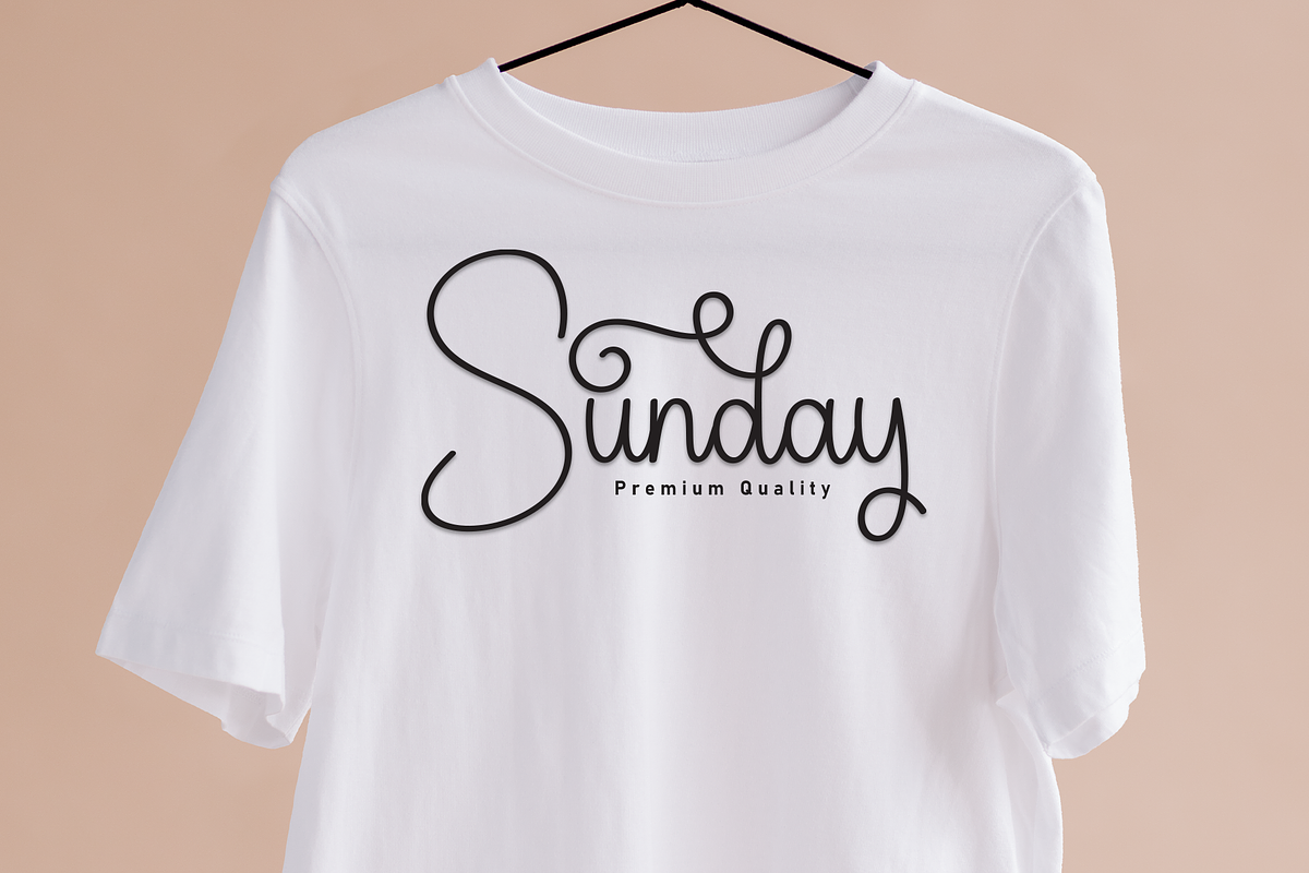Happyday | Script Font, a Handwritten Font by Scratchones (Photo 4 of 9)