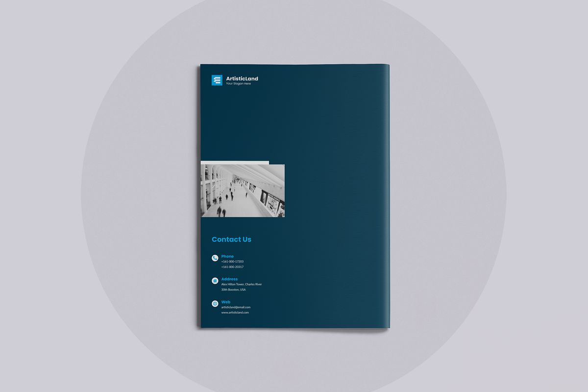 Proposal | Canva, Word, PPTX, IND, a Brochure Template by ArtisticLand (Photo 12 of 12)