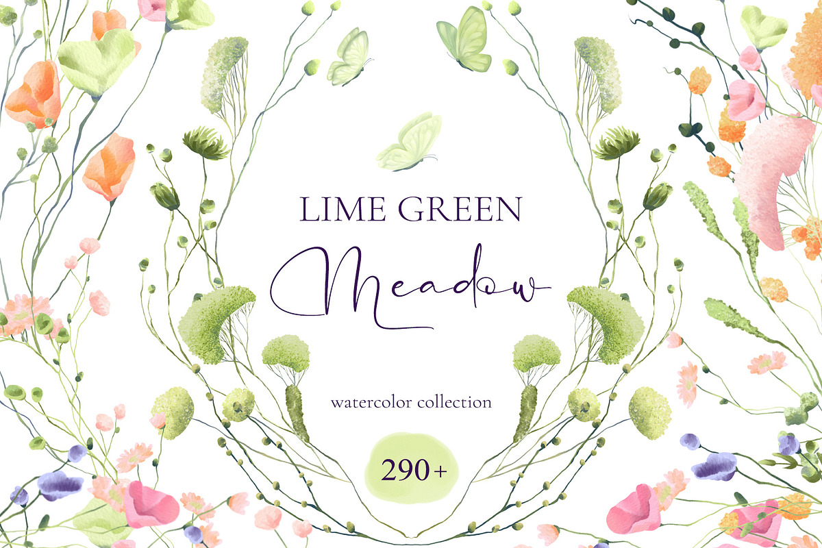 Lime Green Meadow, an Illustration by Salted Galaxy (Photo 1 of 16)