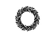 Botanical Floral Wreath SVG Bundle, an Illustration by Designs_River (Thumbnail 5 of 31)
