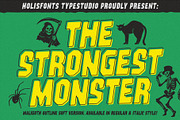 Maligoth Horror Fonts, a Sans Serif Font by 24Design Studios (Thumbnail 6 of 9)