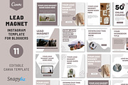 Lead Magnet Templates Canva, a Social Media Template by Snapybiz (Thumbnail 1 of 4)