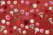 Valentine's Day Collage Kit, an Object Graphic by Nova Studio (Thumbnail 3 of 8)