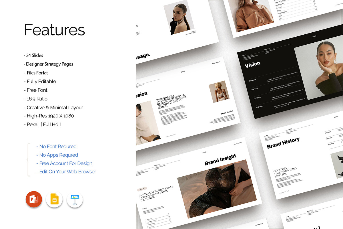 Vanta | Brand Strategy Template preview 3