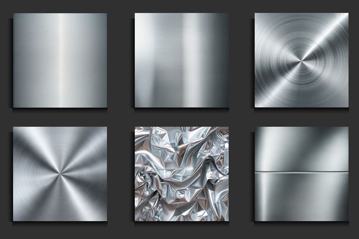 Silver Metallic Textures Background, a Background Graphic by protabsorkar11 (Photo 3 of 4)