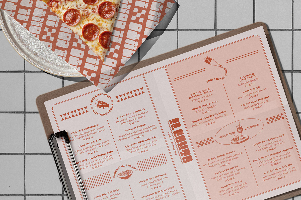 Il Conto - An Italian Wine Bar Font, a Slab Serif Font by Nick Mac (Photo 4 of 10)