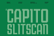 CS Capito Slitscan, a Sans Serif Font by Craft Supply Co. (Thumbnail 1 of 8)