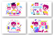 10 Online Education for Kids, an Education Illustration by denayunebgt (Thumbnail 2 of 4)