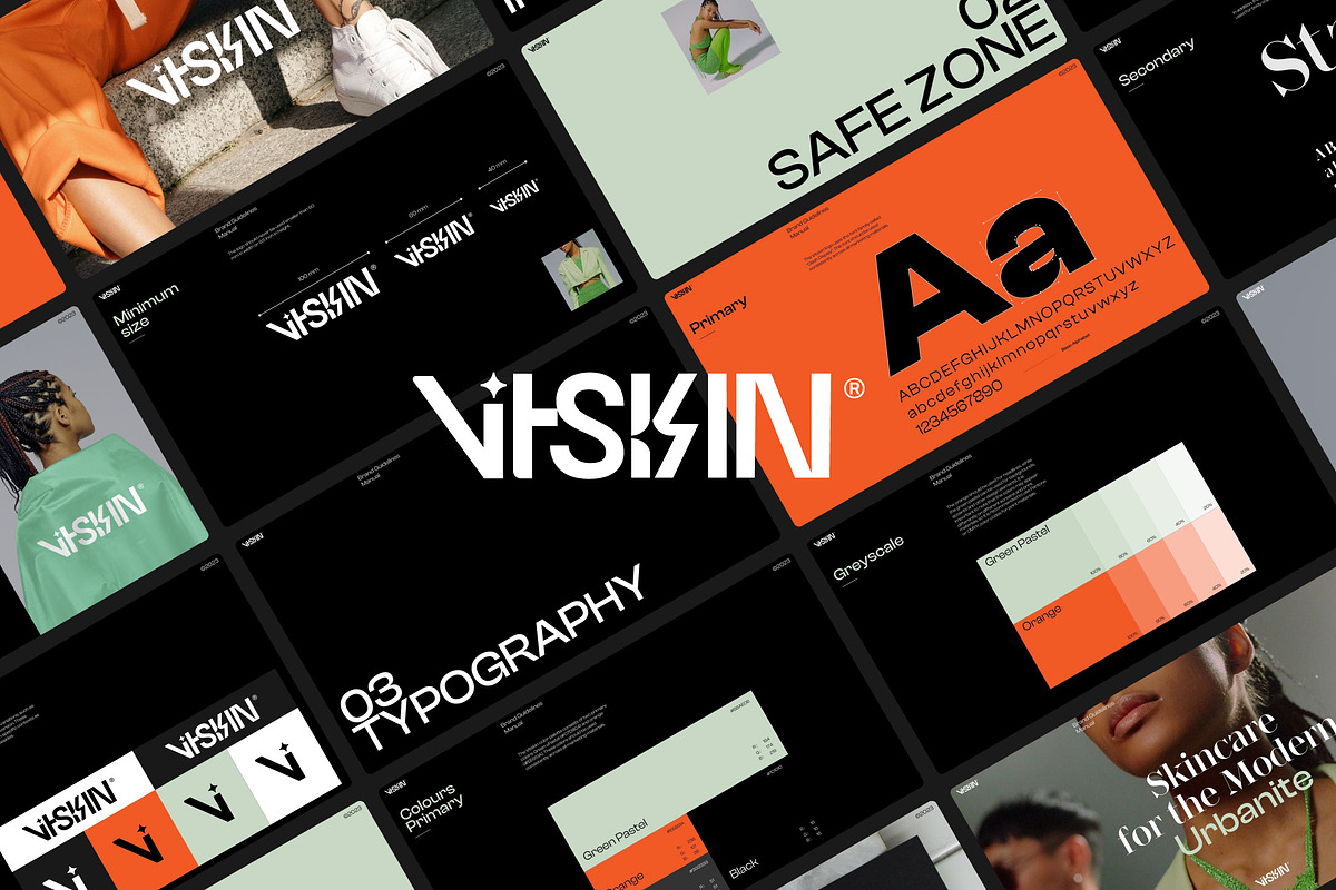 VITSKIN - Brand Guidelines Pack, a Presentation Template by Dirtytemp Studio (Photo 2 of 7)
