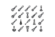 Various kitchen utensils for, an Object Graphic by pikepicture (Thumbnail 1 of 3)