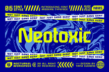 Neotoxic Futuristic Sans Serif