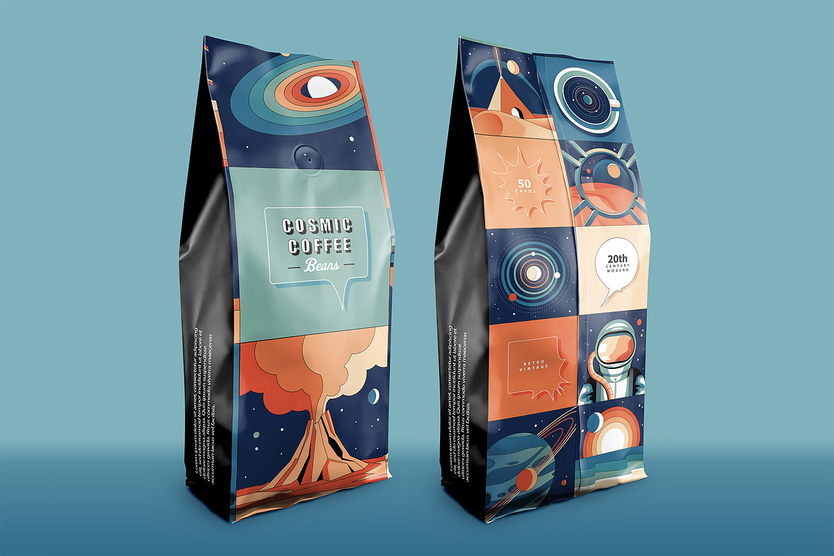 Space Chronicles Branding Collection, a Pattern Graphic by Polar Vectors (Photo 15 of 22)