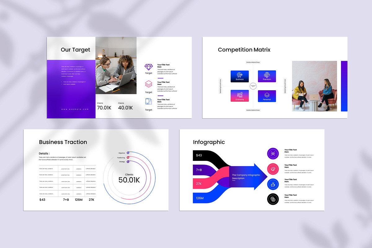 Business Project Presentation Templa preview 4