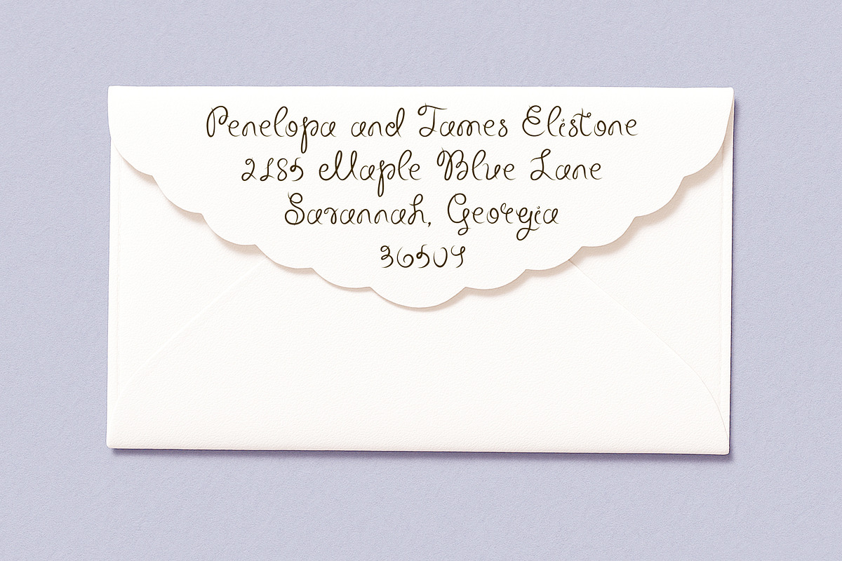 Curly Whimsical Wedding Font, a Handwritten Font by Ayya Studio (Photo 8 of 14)