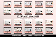 Therapy Tools Canva Template Bundle, a Templates & Theme by Miri Campbell (Thumbnail 2 of 9)