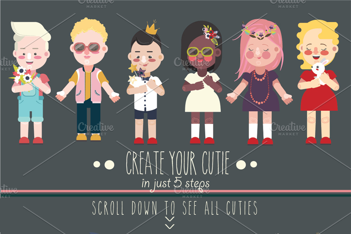 The Cutest One portrait creator, a Person Illustration by Astel (Photo 2 of 7)