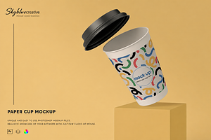 Paper Cup Mockup
