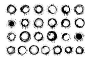 50 Coffee Stain Procreate Stamps, a Brush Add-On by Procreate Sale (Thumbnail 5 of 6)