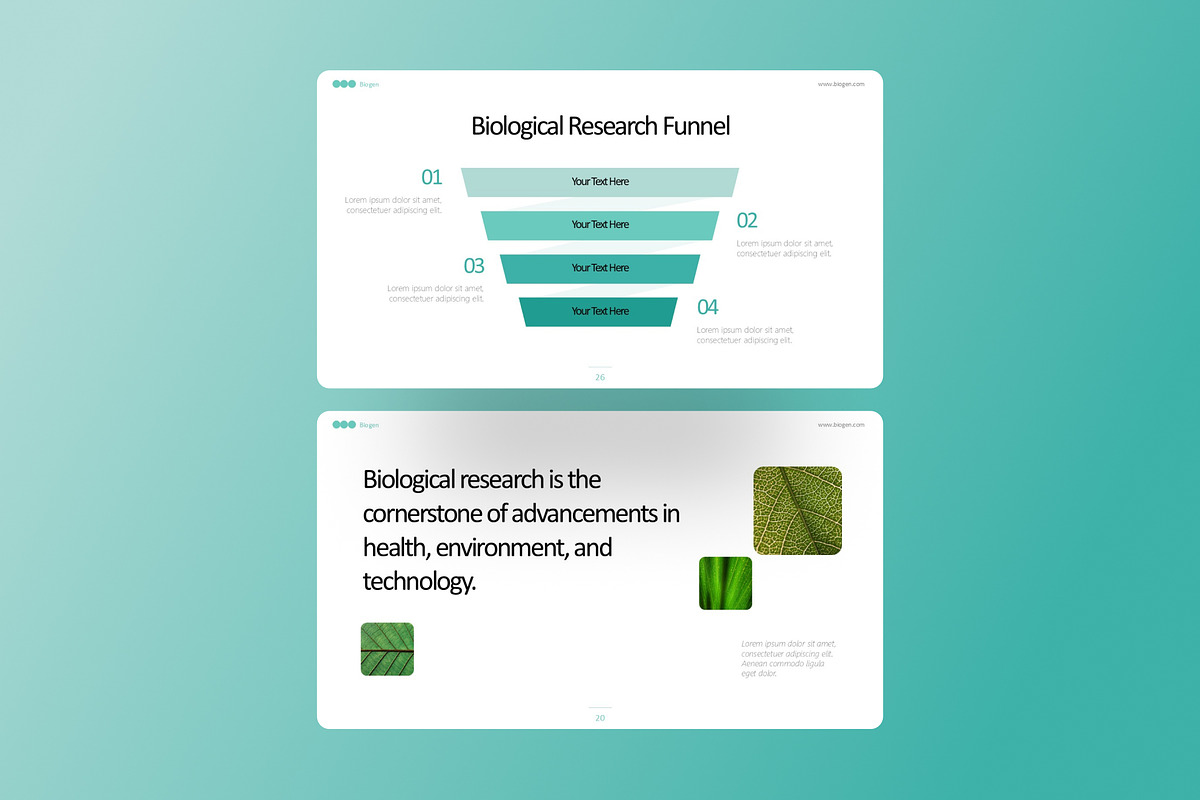 Biological Research PowerPoint, a Presentation Template by Premast (Photo 4 of 5)
