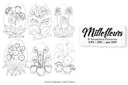 Tenerife Floral Millefleurs Patterns, a Pattern Graphic by Rose Design (Thumbnail 9 of 10)