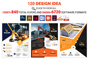 120 Corporate Flyer & Poster Bundle, a Flyer Template by Imagine Design Studio (Thumbnail 27 of 33)